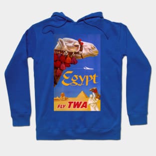 Vintage Travel Poster - Egypt Hoodie